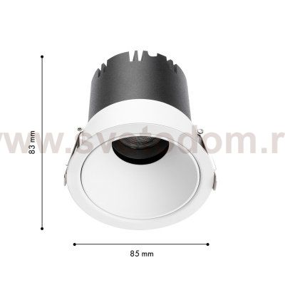 врезной светильник Favourite 4784-1C Headset