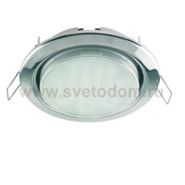 Светильник Ecola GX70 H5 WC7013ECB хром + лампа 13W