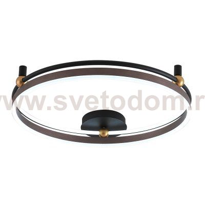 Светильник Crystal lux FERNANDO PL72W LED COFFEE/BLACK