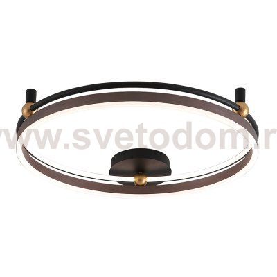 Светильник Crystal lux FERNANDO PL72W LED COFFEE/BLACK