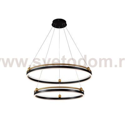 Crystal lux FERNANDO SP123W LED D600+800 BLACK/GOLD