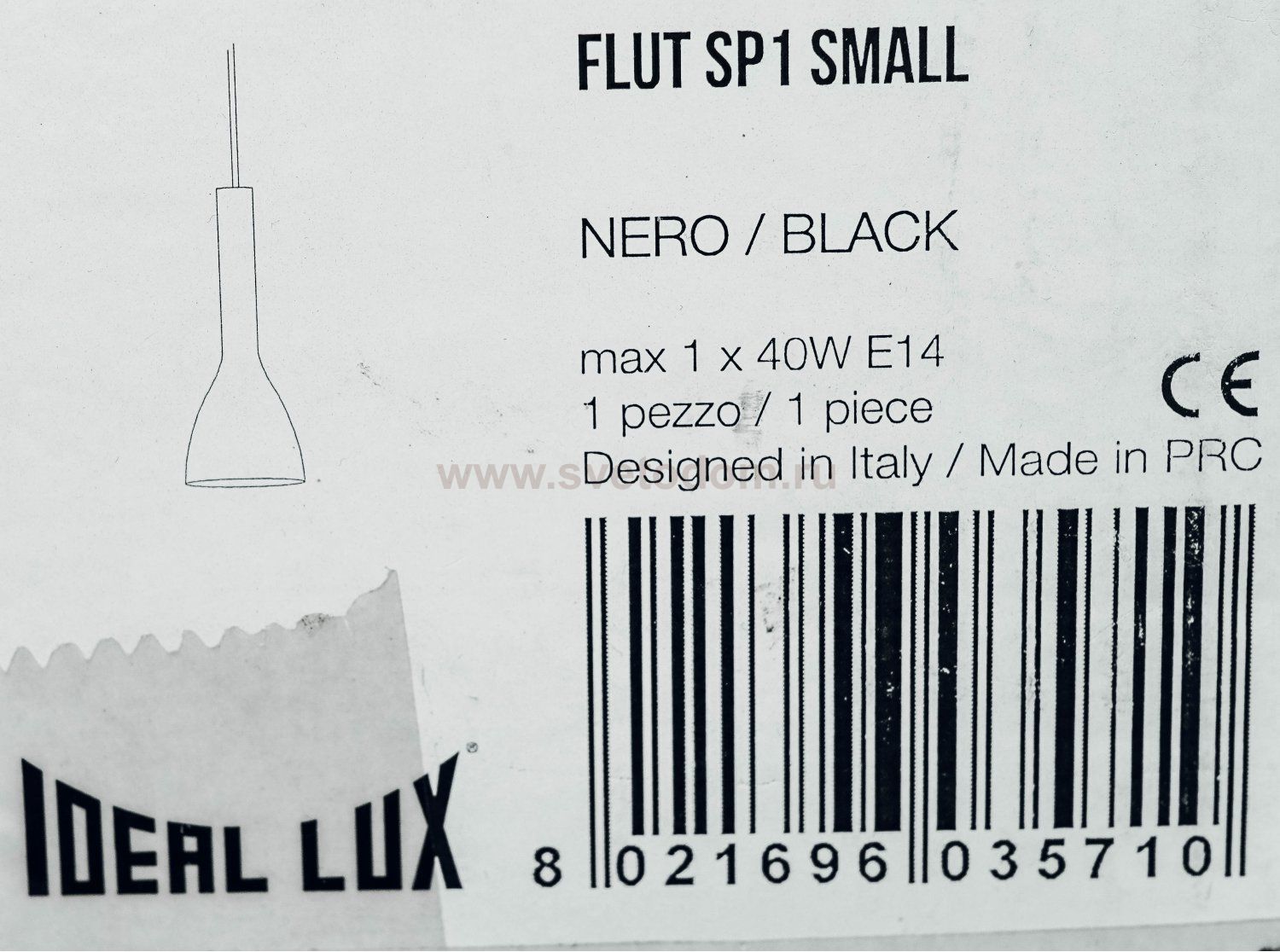 Флут 9 читать. Flut Flut sp1 small Rosso. Ideal Lux don sp1 small 103112.