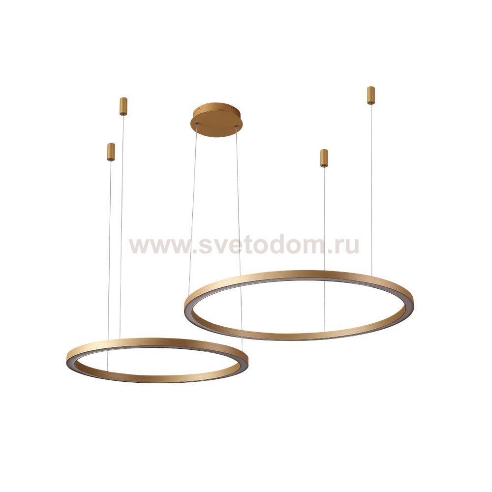 Crystal lux FORTUNA SP123W LED D600+800 GOLD