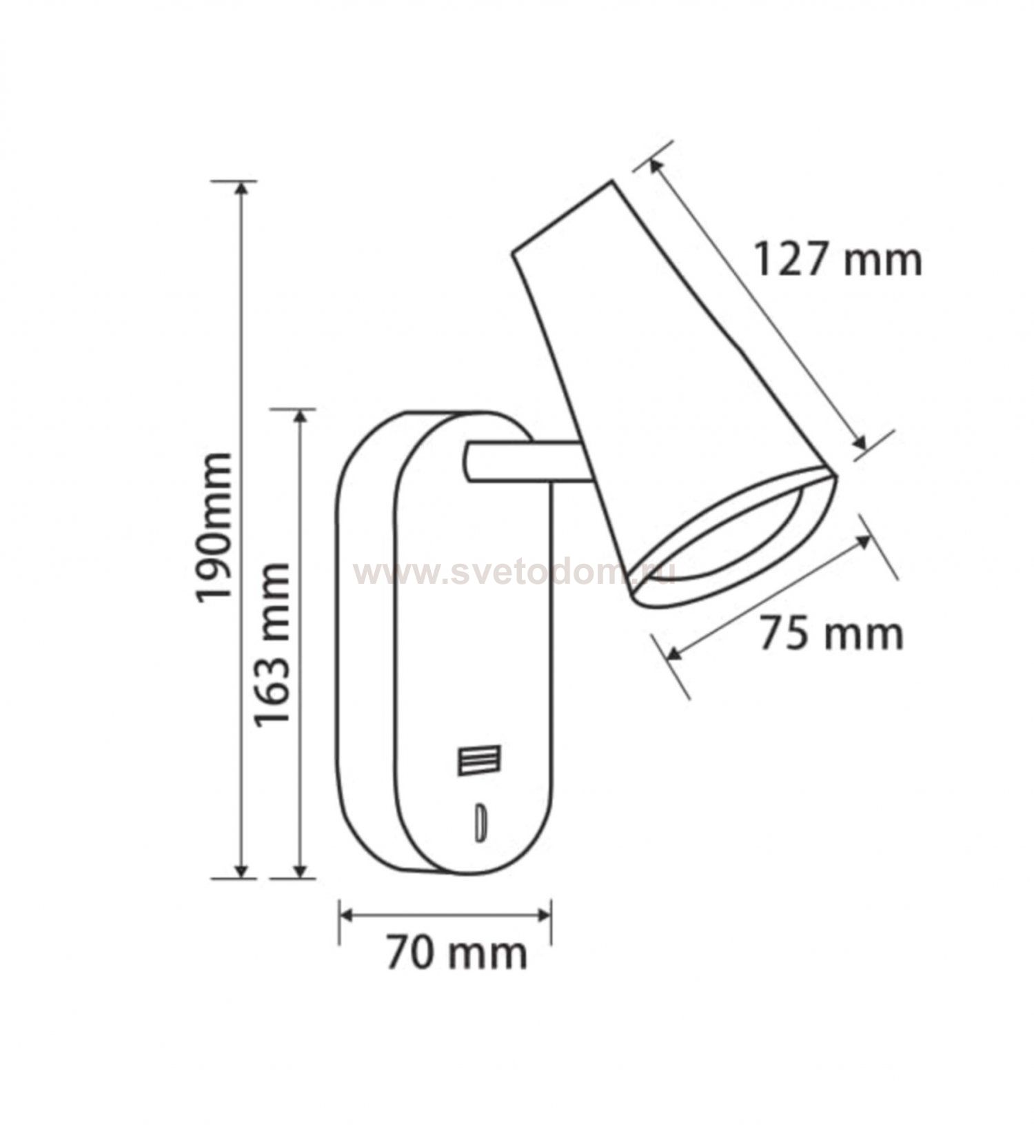 Настенный светильник (бра) Freya FR10002WL-L6W PointTwo
