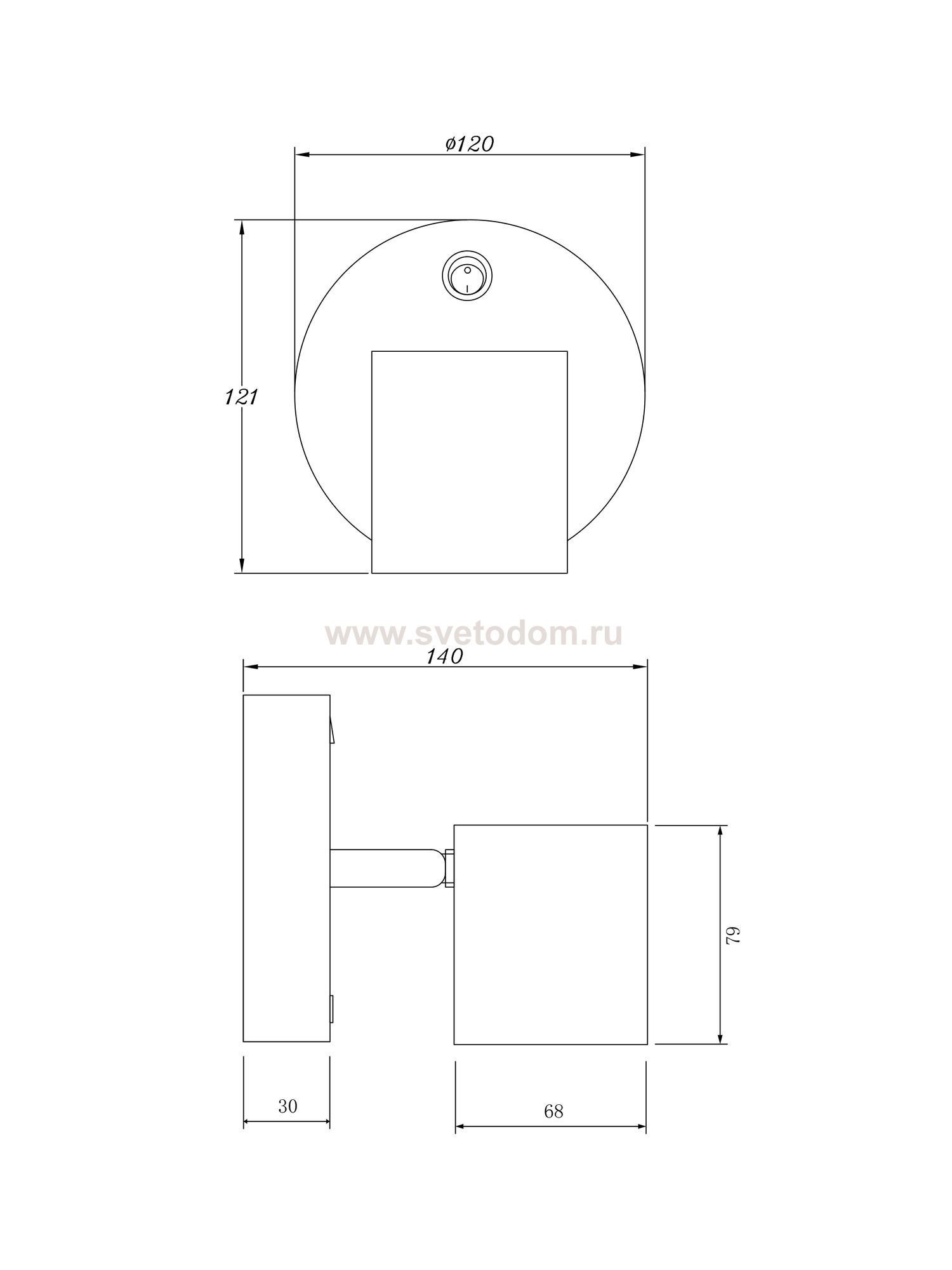 Спот Freya FR10006CW-L6B PointFive