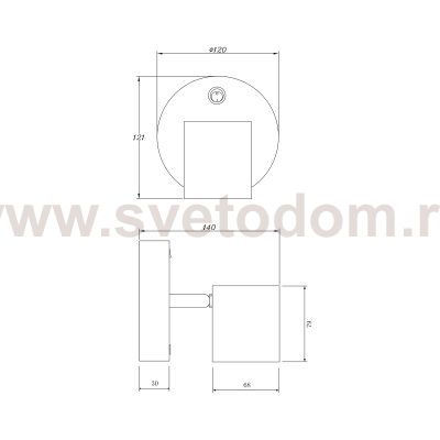 Спот Freya FR10006CW-L6B PointFive