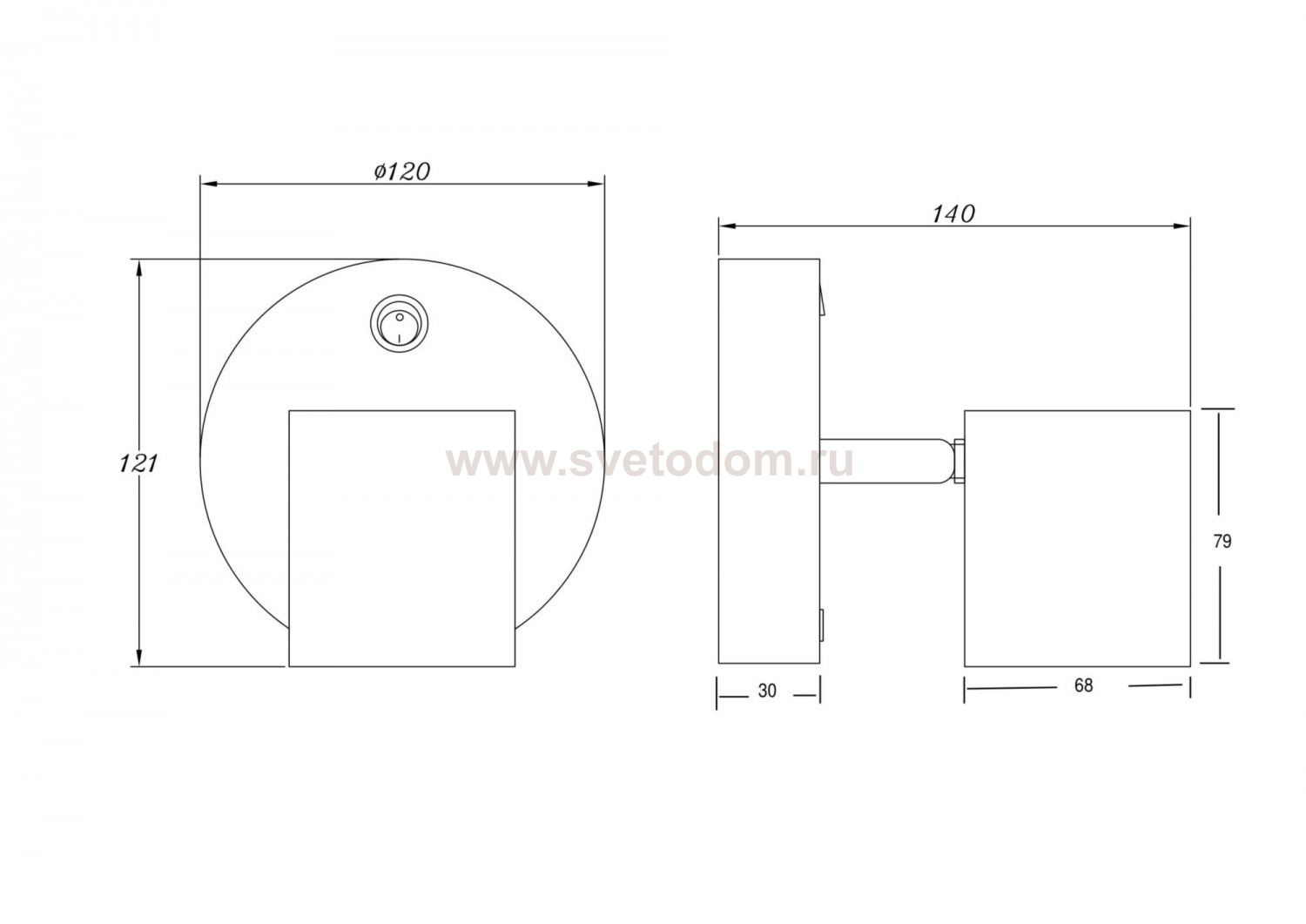 Спот Freya FR10006CW-L6B PointFive
