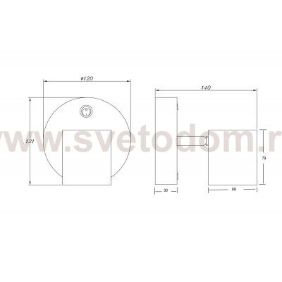 Спот Freya FR10006CW-L6B PointFive