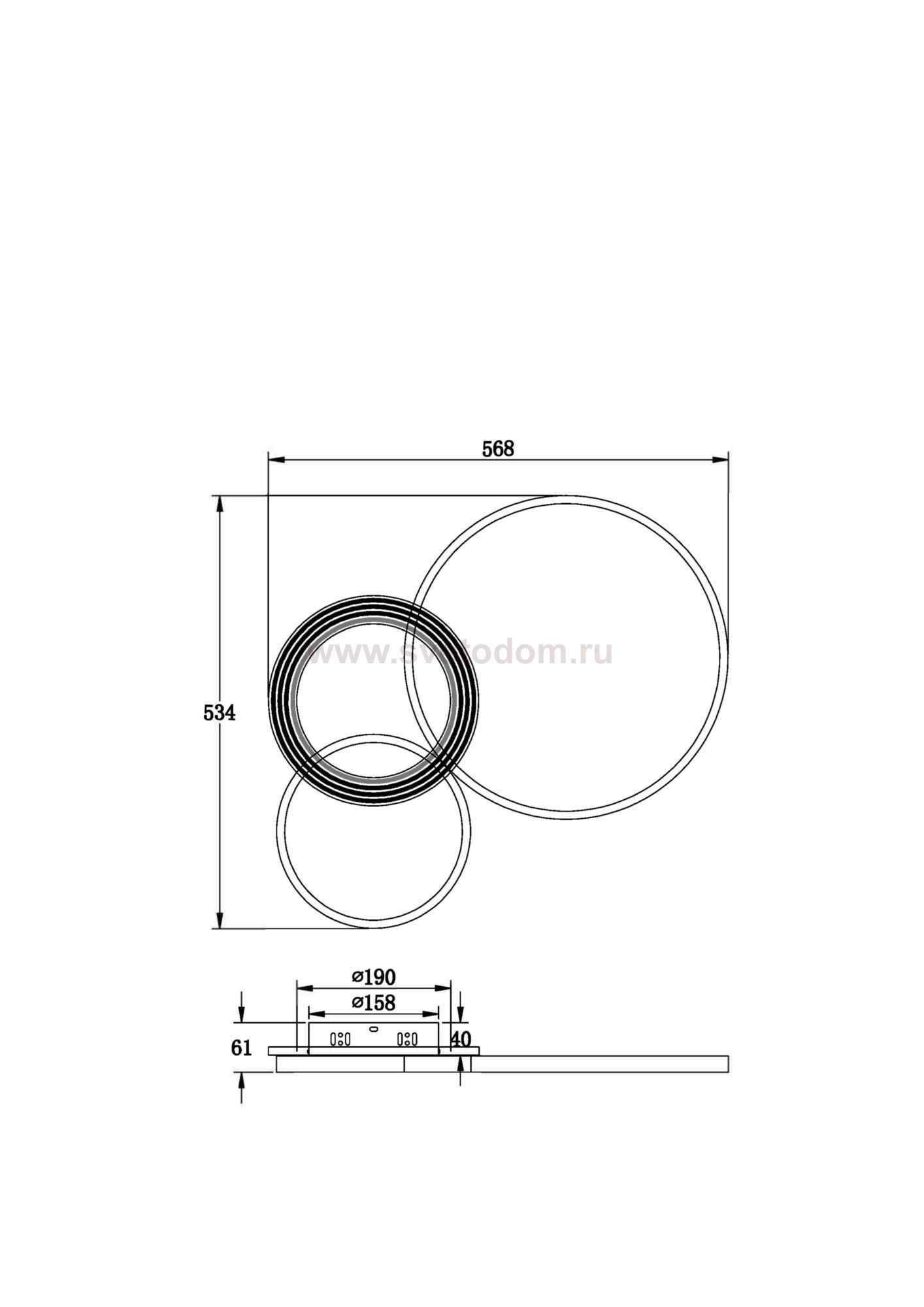 Потолочный светильник Freya FR10014CL-L63G Crate