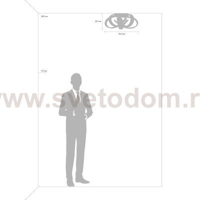 Потолочный светильник Freya FR10024CL-L93W Haut