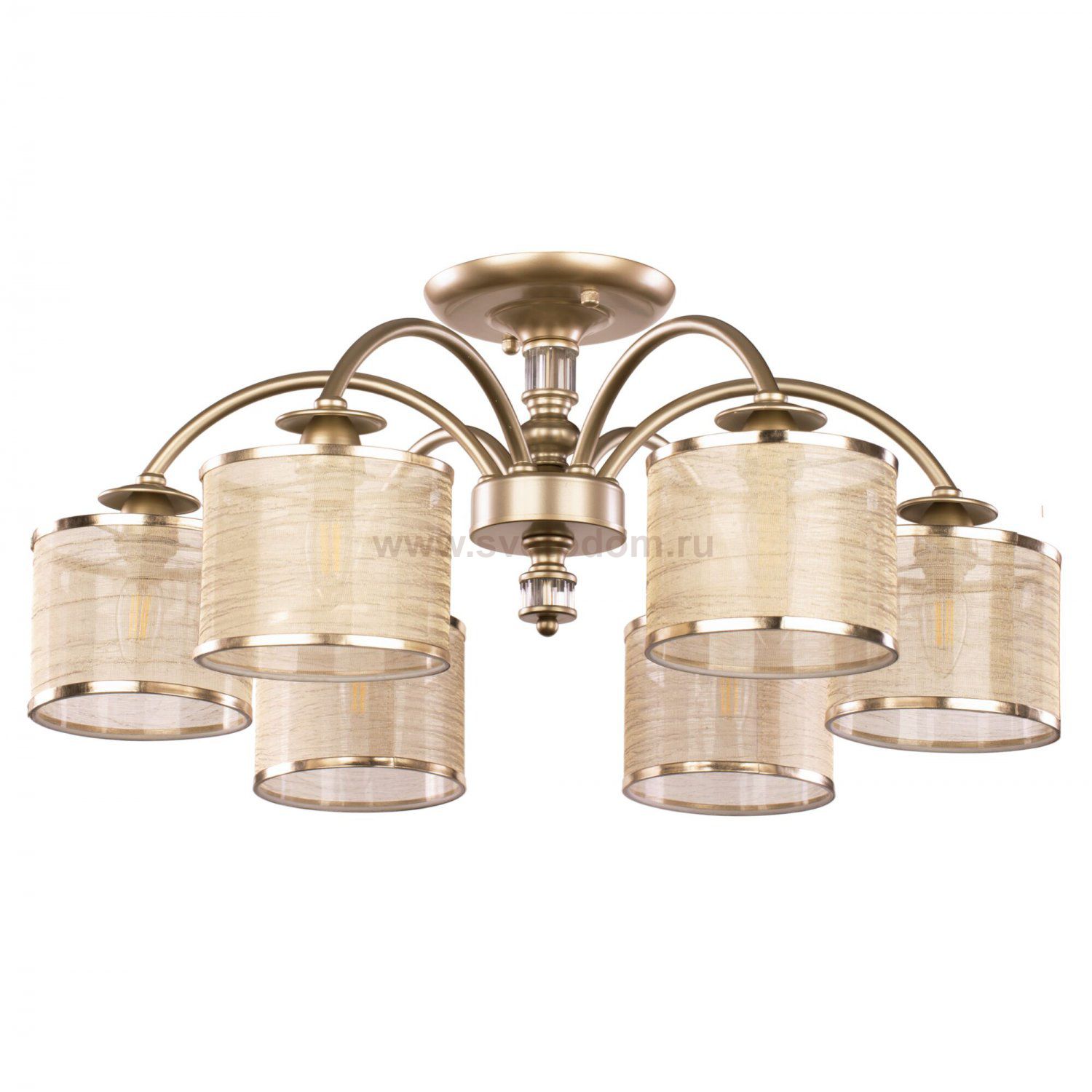 Потолочный светильник Freya FR2539CL-06G Ksenia