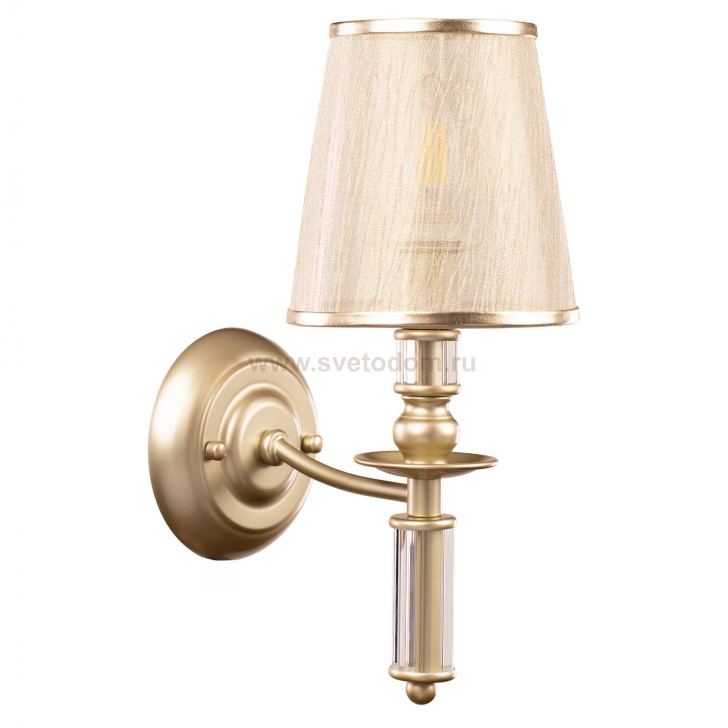 Настенный светильник бра Freya FR2539WL-01G Ksenia