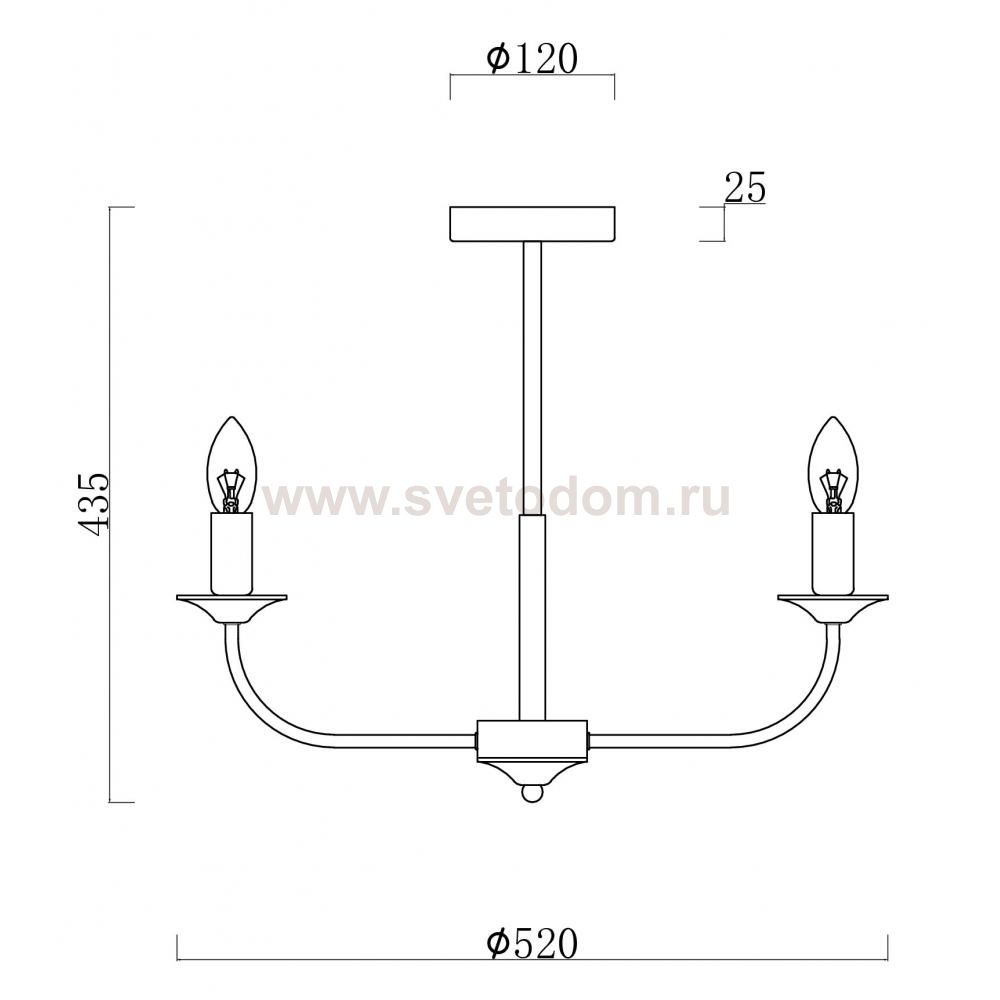 Светильник Freya FR4013CL-05GB 