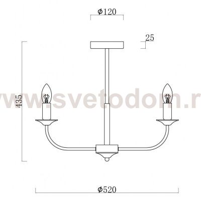 Светильник Freya FR4013CL-05GB 