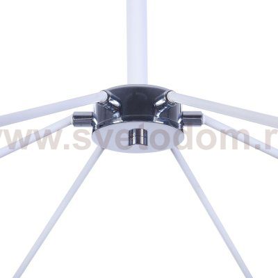 Люстра металлическая белая Freya FR5038-CL-06-W Abigail