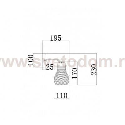 Светильник Freya FR5069WL-01B 