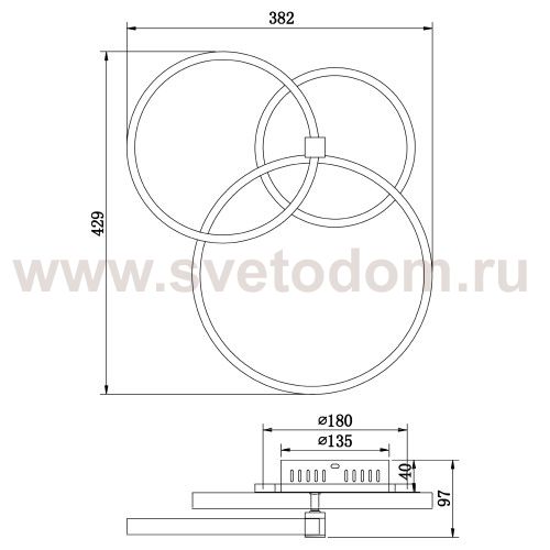 Светильник Freya FR6048CL-L42G 