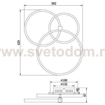 Светильник Freya FR6048CL-L42G 