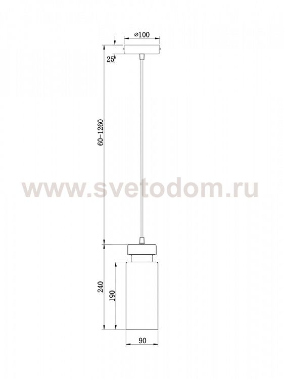Подвесной светильник Freya FR8011PL-01GB Come