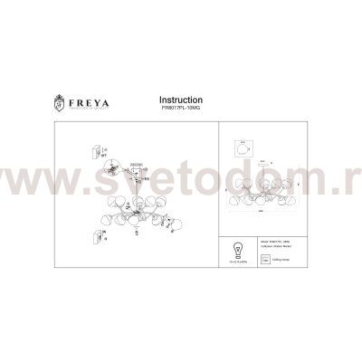 Светильник Freya FR8017PL-10MG 