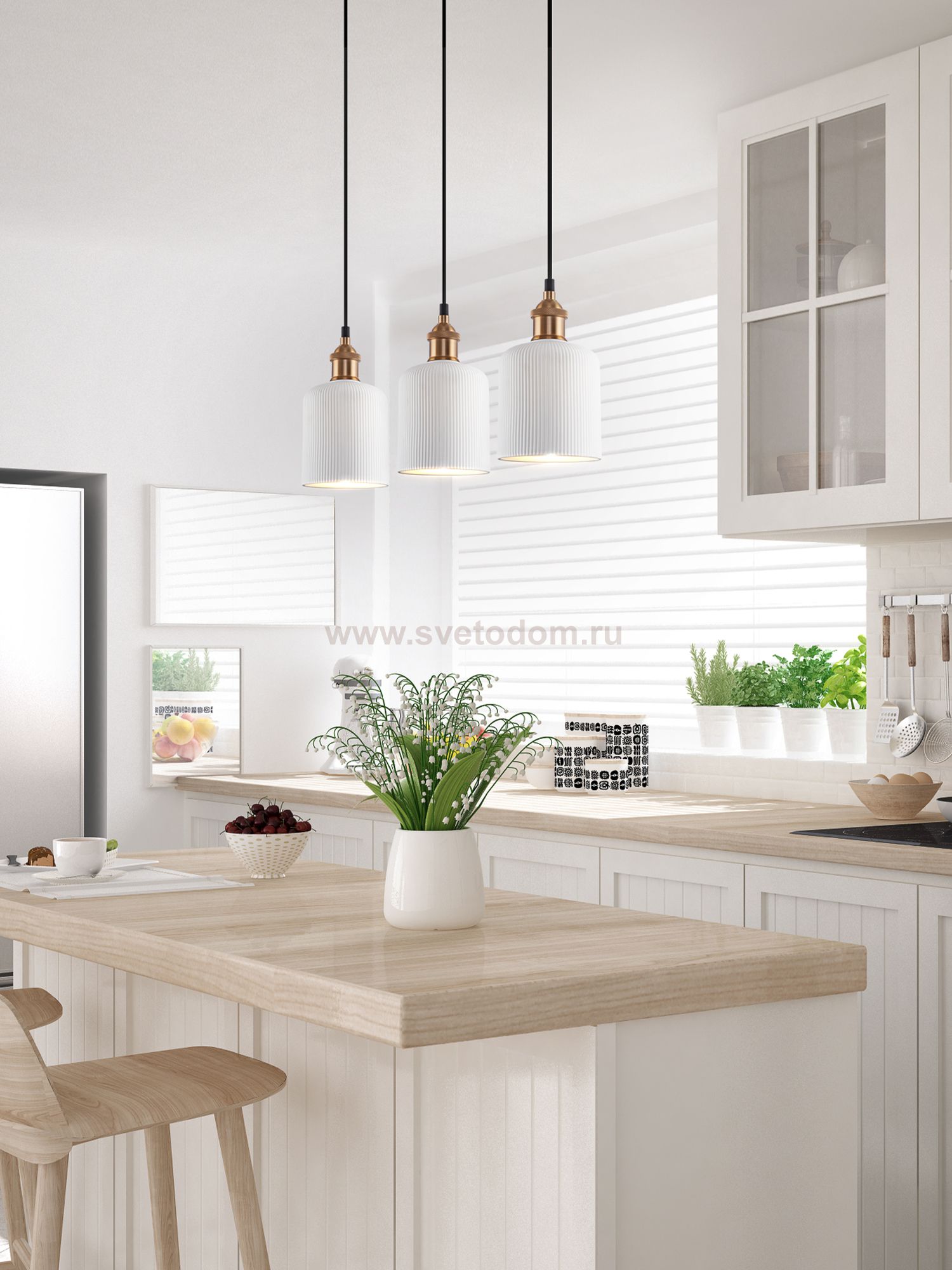 Подвесной светильник Freya FR9005PL-01GB Delta