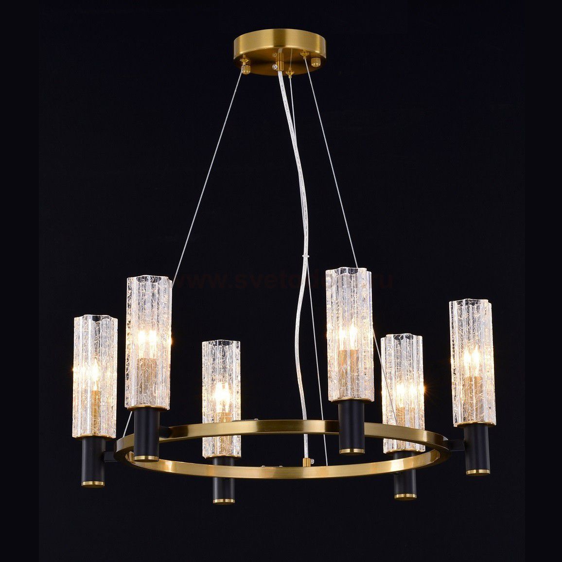 Потолочная люстра G11056/6BRS+BK CL Gerhort