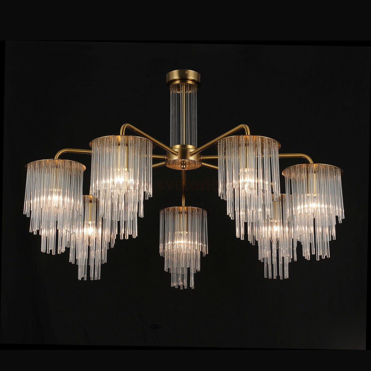 Потолочная люстра G21138/7COP+CL Gerhort