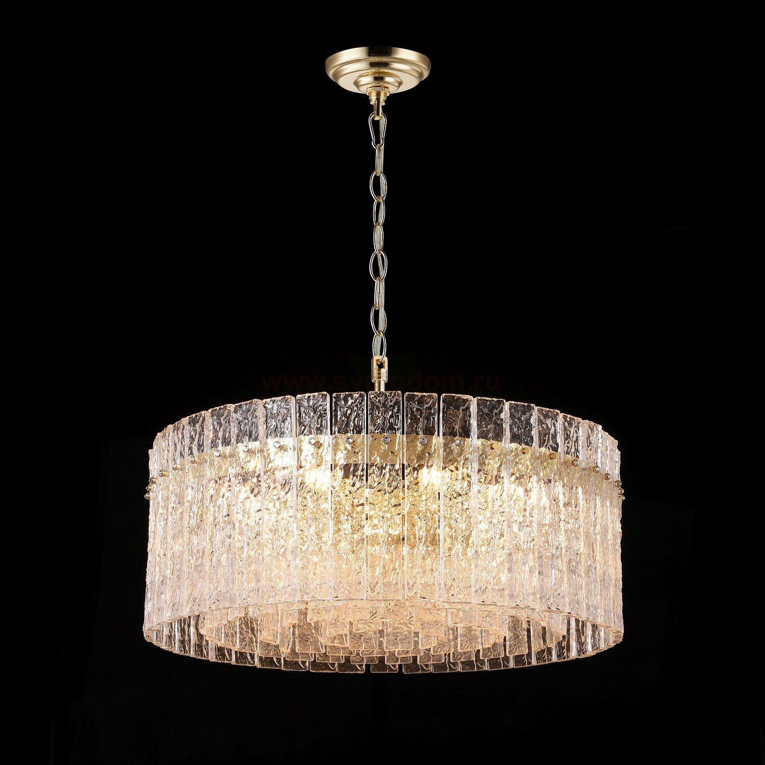 Люстра хрустальная G22037/12GD+CL Gerhort