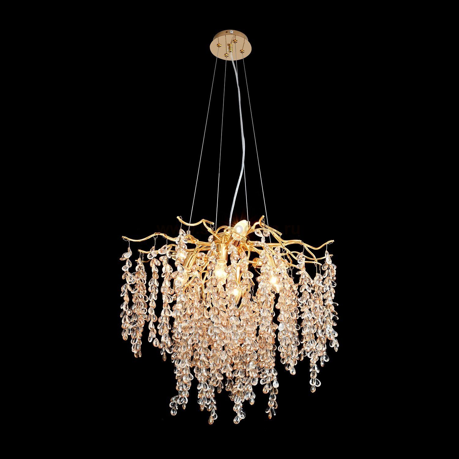 Люстра в стиле модерн G31327/8B GD+CL+TEA Gerhort