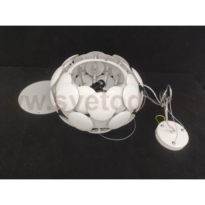 Подвесной металлический светильник G51089/2WT Gerhort