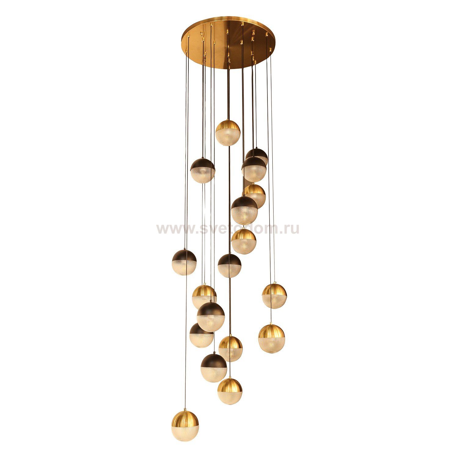 Подвесной светильник G51268/18GD+BK WCL Gerhort