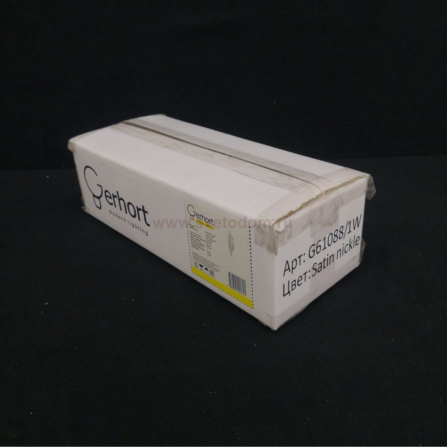 Настенный светодиодный светильник с выключателем G61088/1wSN Gerhort