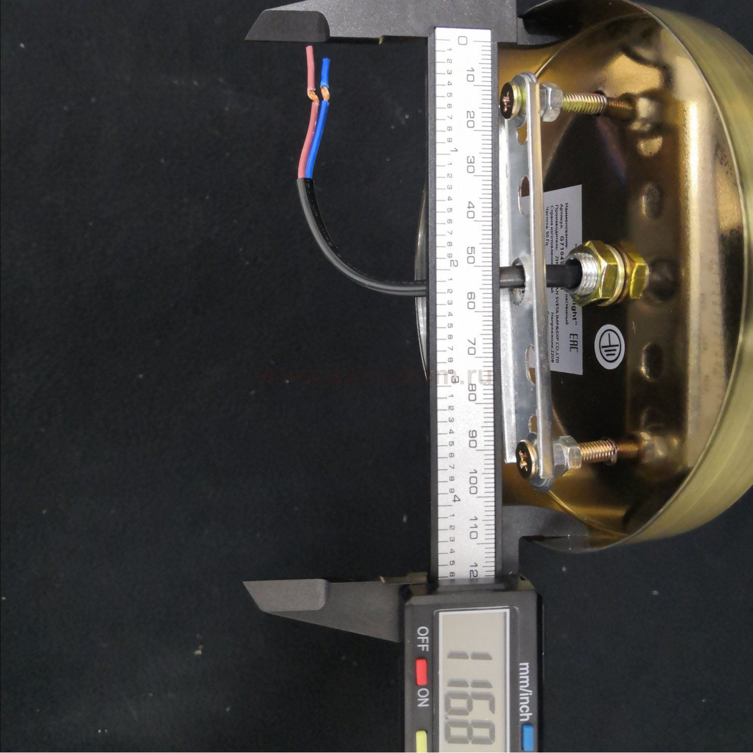 Светильник бра стиля лофт G71049/1wAB Gerhort