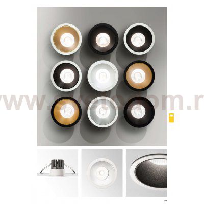 Ideal Lux GAME ROUND 11W 3000K BK SL