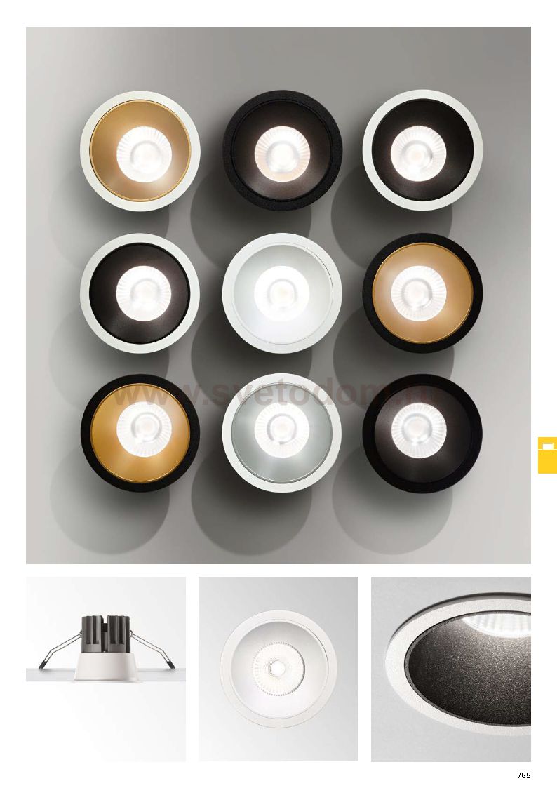 Ideal Lux GAME ROUND 11W 3000K WH SL