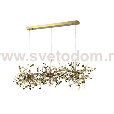 Светильник подвесной Crystal Lux GARDEN SP3х3 L1200 GOLD (1860/209)