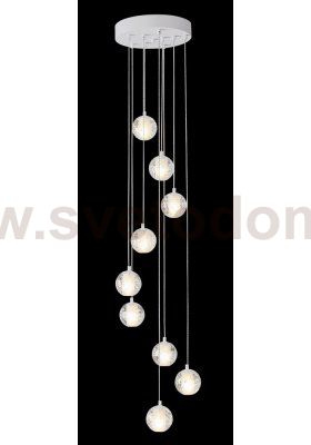 Светильник подвесной Crystal Lux GASPAR SP9 D300 WHITE (1870/309)