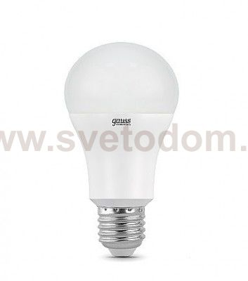 Лампа Gauss LED Elementary A60 15W E27 1320lm 3000K (23215)