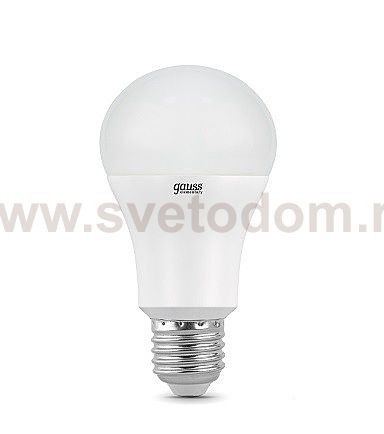 Лампа Gauss LED Elementary A60 15W E27 1320lm 3000K (23215)