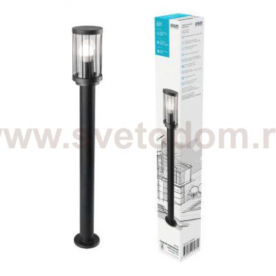 Светильник садово-парковый Gauss Vega столб 10.5*80cm, 170-240V / 50Hz, 1xE27, Max.60W, IP: 54, (GD024)
