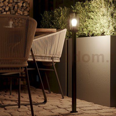 Светильник садово-парковый Gauss Vega столб 10.5*80cm, 170-240V / 50Hz, 1xE27, Max.60W, IP: 54, (GD024)