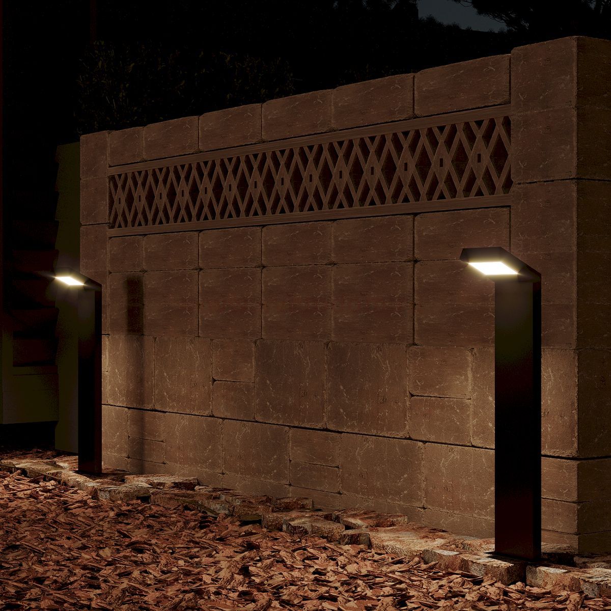 Светильник садово-парковый Gauss LED Electra столб, 10W, 600Lm, 4000K, 134x137x580mm, 170-240V / 50Hz, IP54,1/4 (GD110)