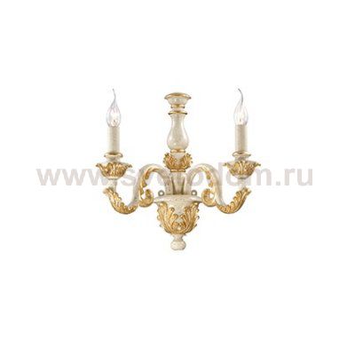 Светильник бра Ideal lux GIGLIO AP2 ORO (75280)