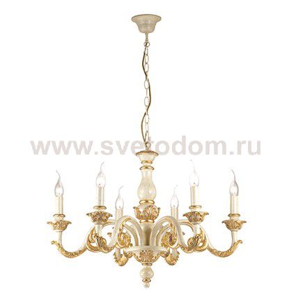 Люстра Ideal lux GIGLIO SP6 ORO (75327)