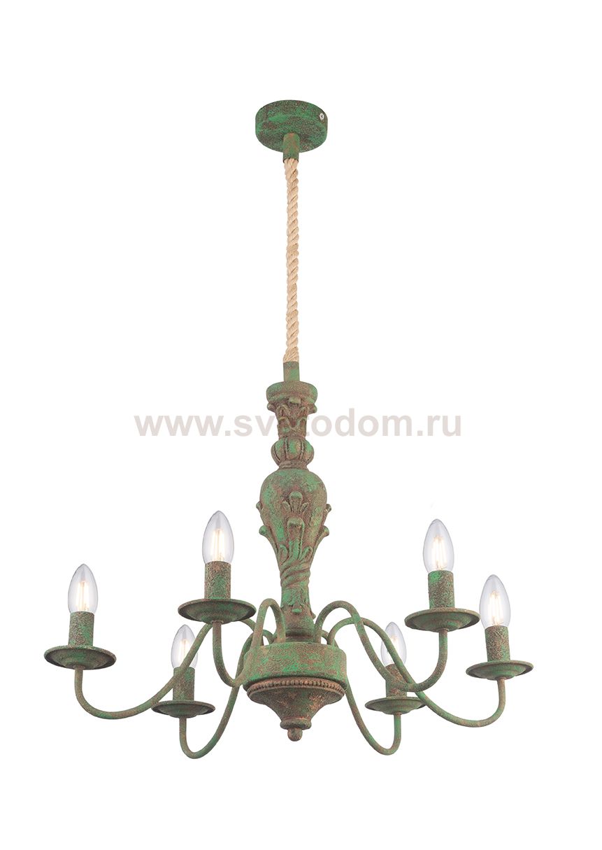 Люстра подвесная Globo Rea 15263-6