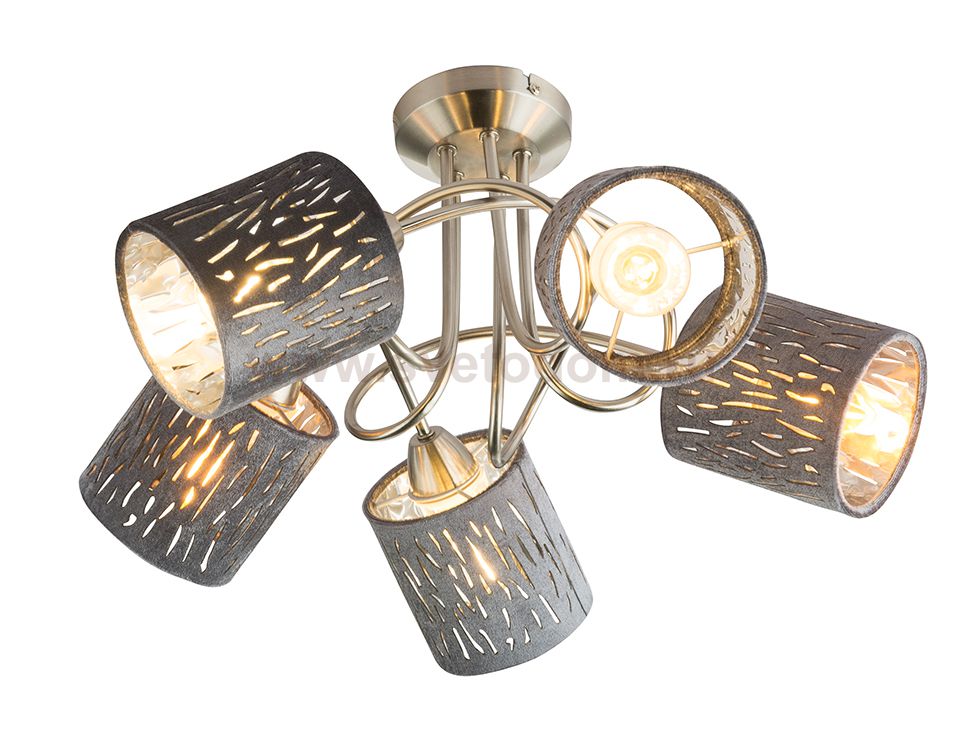 Люстра потолочная Globo Tarok 15265-5D