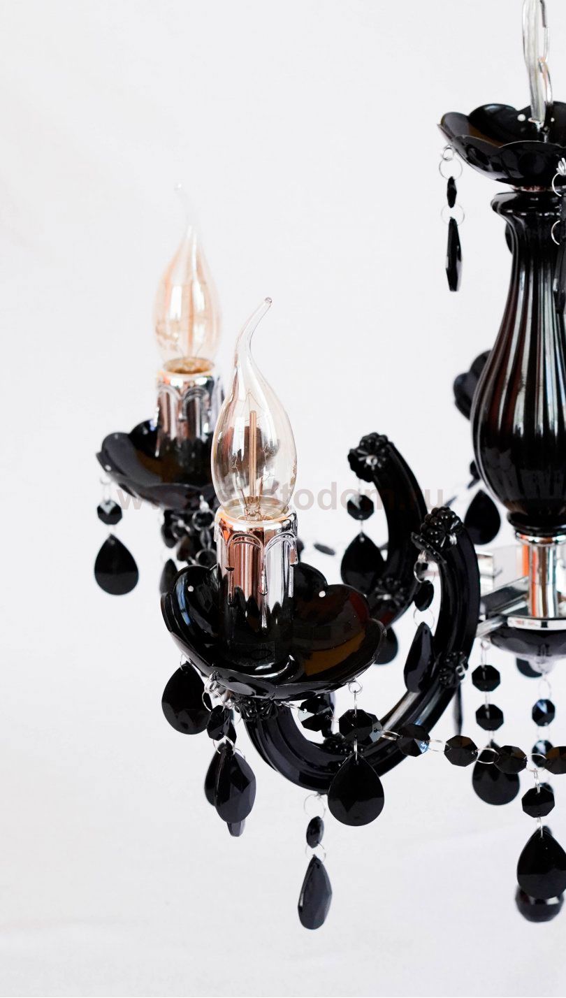 Люстра черная Globo 63110-6 Cuimbra I