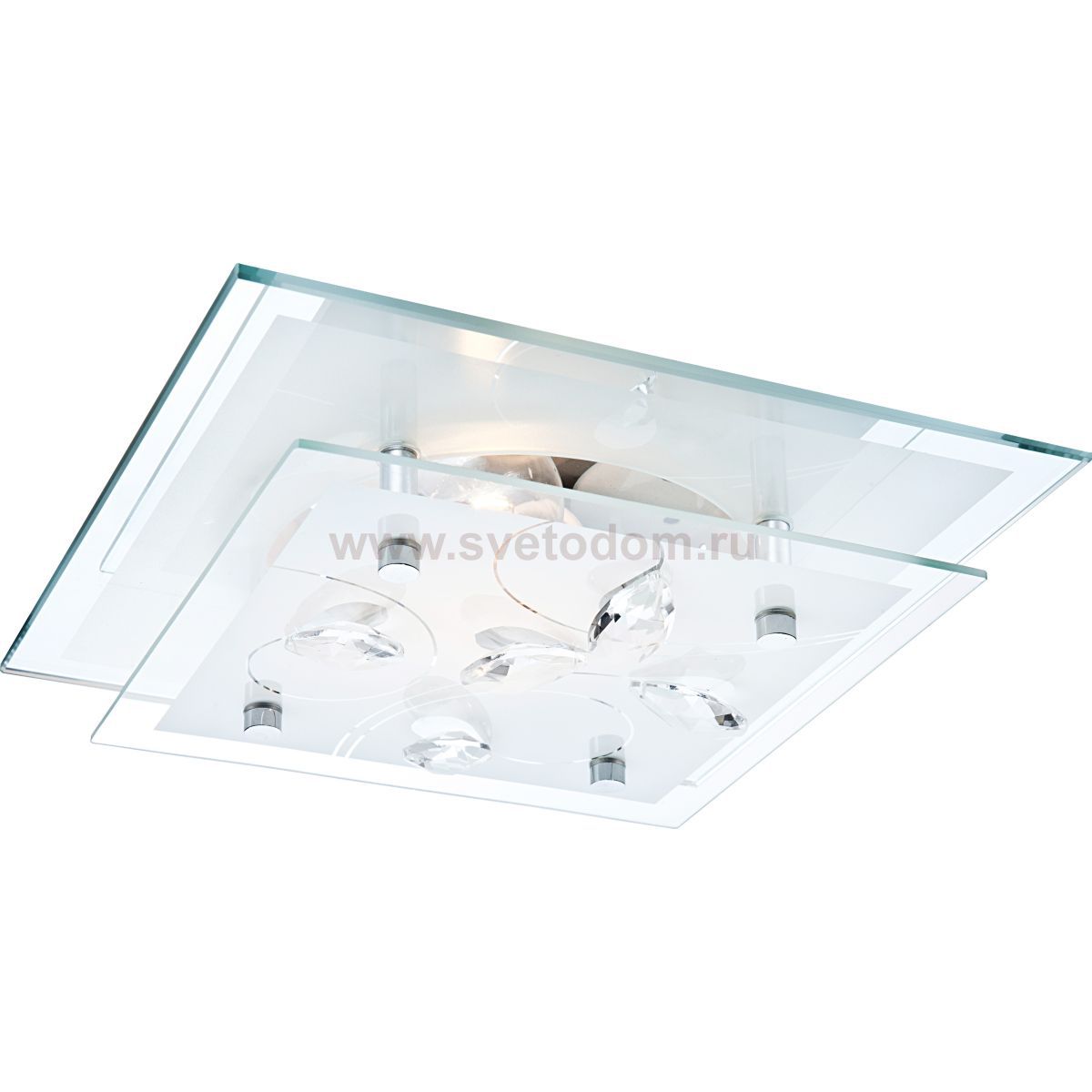 Светильник квадратный Globo 40408 Jasmina