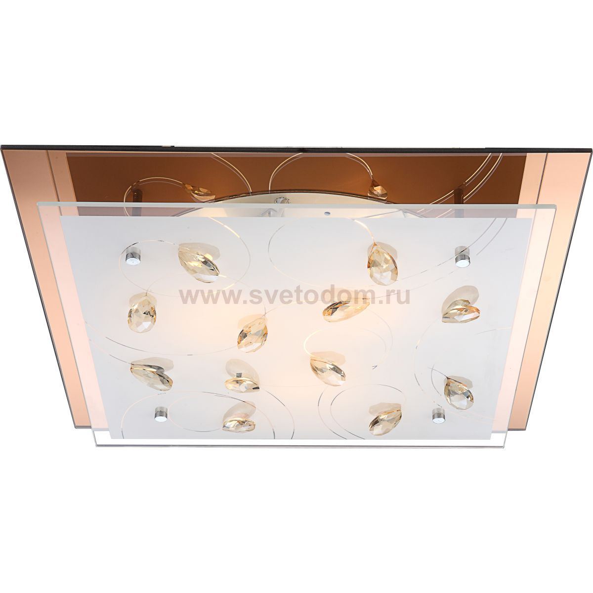 Люстра плоская Globo 40412-3 Ayana