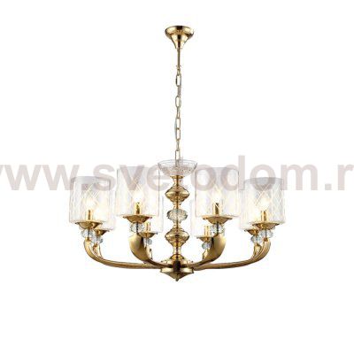 Люстра Crystal Lux GRACIA SP8 GOLD (0700/308)